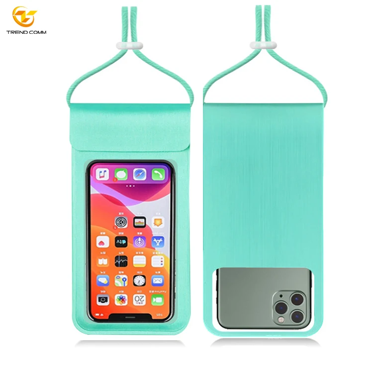 

2021 High quality waterproof pouch phones case Universal PVC Best Underwater Phone bag Case for iPhone 11 12 Pro Max, Black, brown, multi, red, white