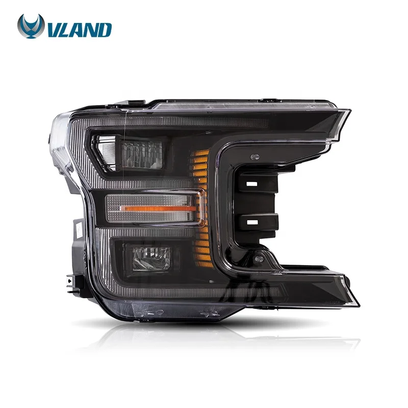 

Vland Manufacturer F-Series F-150 2017 2018 2019 LED Headlights with Sequential Indicator Head Lamp For Ford F150