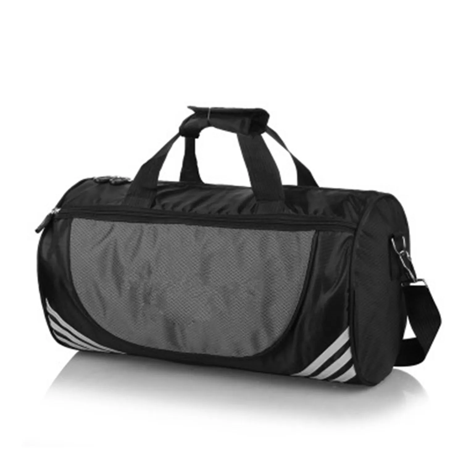 

2022 Alibaba Hot Sale Product New Best sports Training bag Hand luggage Men's cylindrical shoulder bag Yoga luggage Duffle Bag, Black or custom