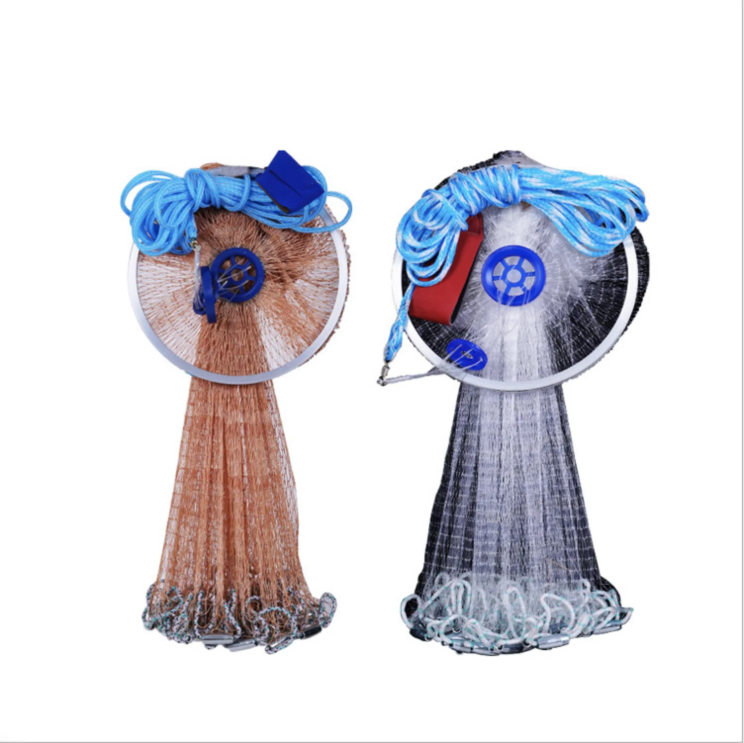 

Rapid sinking of hand cast fishing net tire line by rotary casting of nylon net First order freight allowance 50%