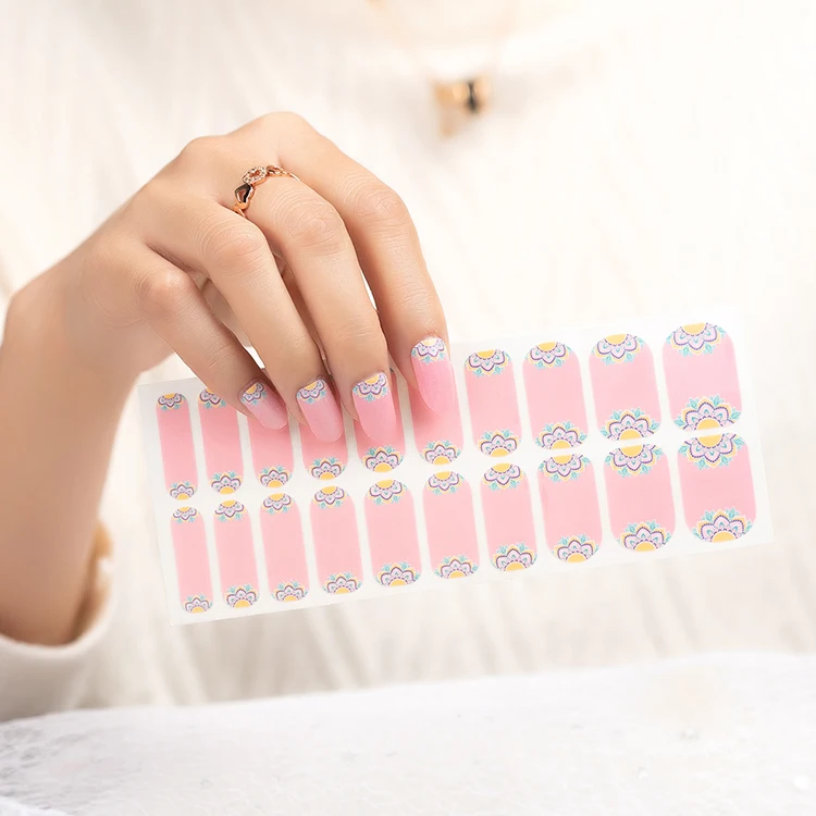 

Professional Factory Nail Art Wraps Supplies Fashion Foil 3D Rhinestones Uv gel Hot Designs Stickers