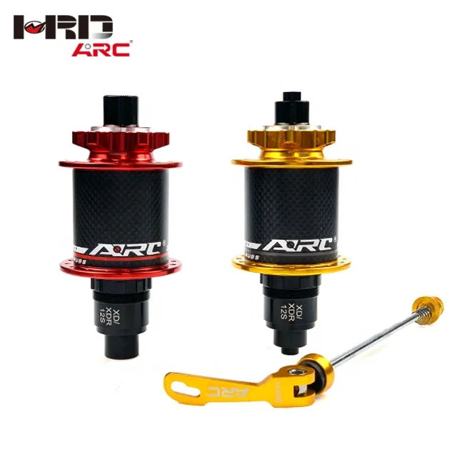 

ARC mtb bike hub MT010F/RCB Pro disc carbon fiber bicycle hub QR/Thru Axle 4in1 structure XD/XDR 32h bicycle hub, 5 colors