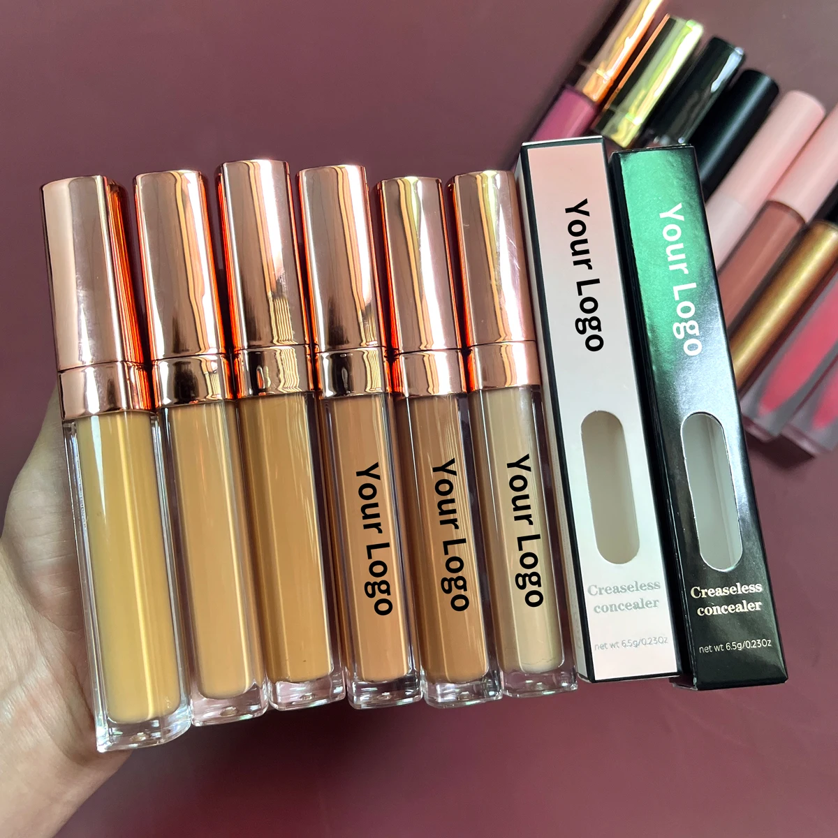 Makefay 8 Colours Liquid Concealer Waterproof Oil Control