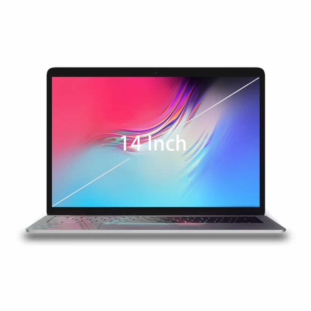 

14 inch cheap slim laptop computer ram intel celeron 8gb rom 256gb ssd fhd for education business ordinateur portable