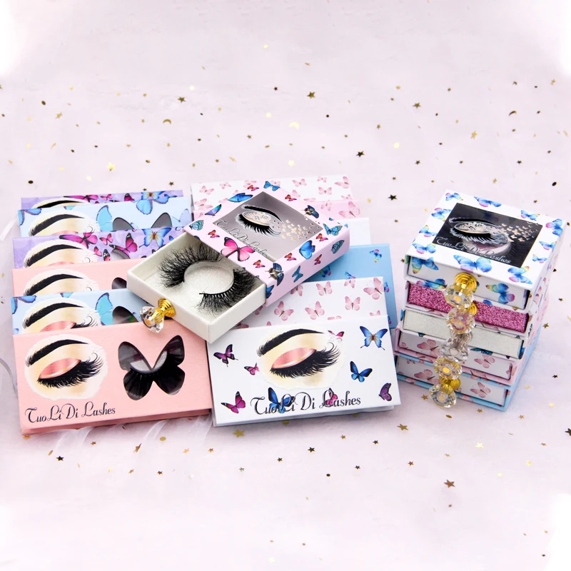 

Create Your Own Brand Eye Lashes With Box ,Free Sample 3d False Eyelash,New Butterfly Packaging For Eyelashes
