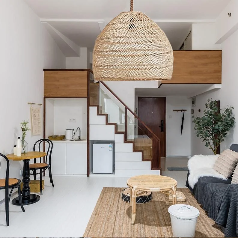 
Vietnam Amazon Wholesale Handmade Round Woven Bamboo Rattan Pendant Lighting Lamp Shade 100% Eco-friendly for Home Decoration 