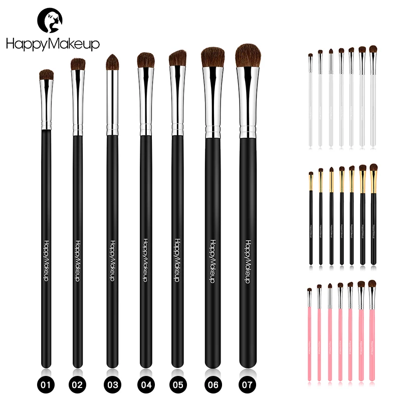 

Happy Makeup New Arrivals Professional 7pcs Eye Makeup Brushes, Option