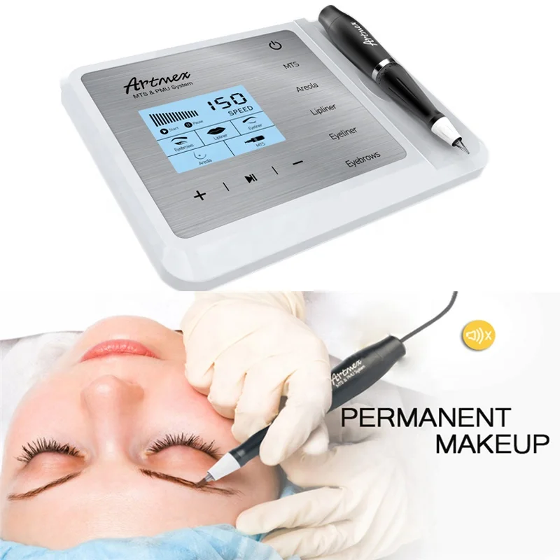 

Newest Permanent Makeup Tattoo Machine Artmex V9 Eye Brow Lip Rotary Pen MTS PMU System Beauty Equipment Machine