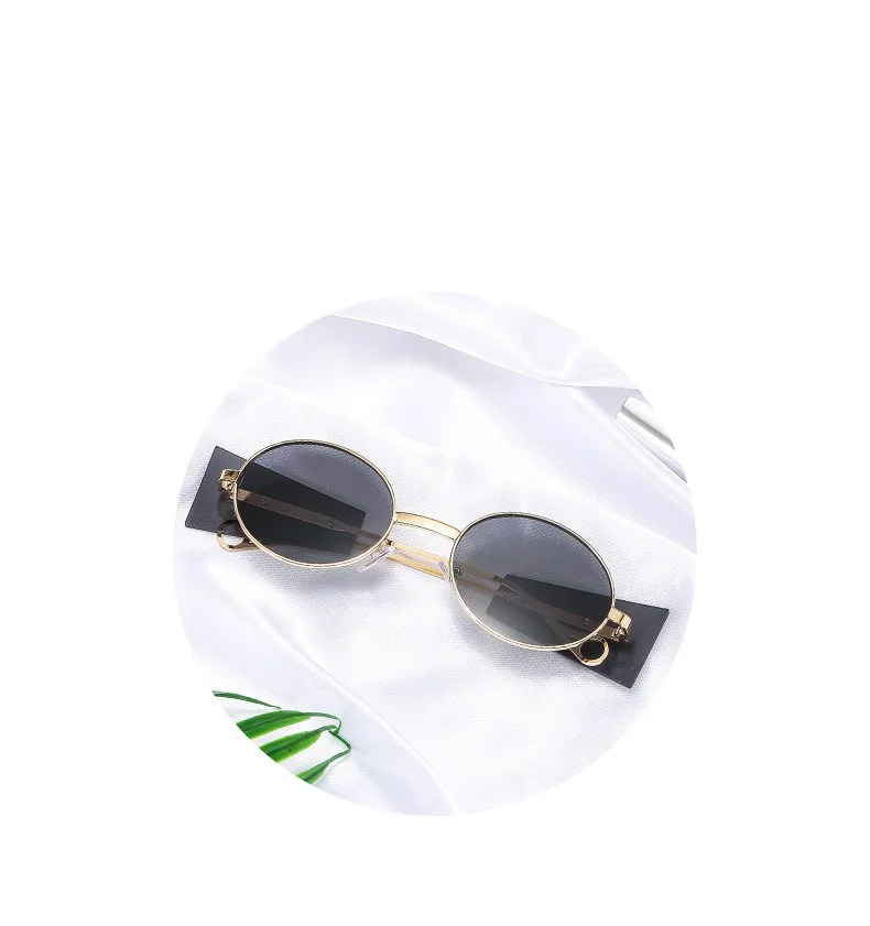 

2021 PC UV400 rimless sunglasses, Black, white, orange, blue, gray, brown, champagne