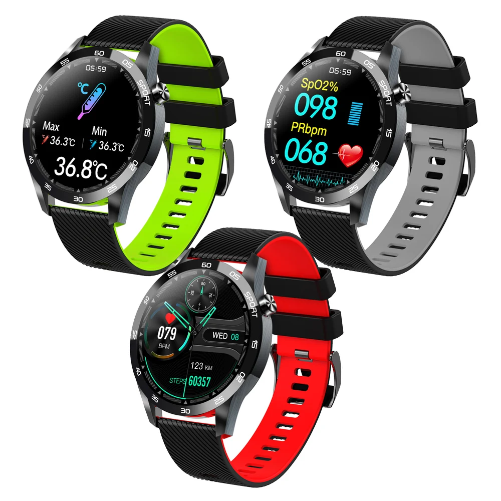 

Fitness Health Sports Android Reloj Smart Watches New Arrivals 2021 Touch Screen heart rate blood pressure Monitor Smartwatches