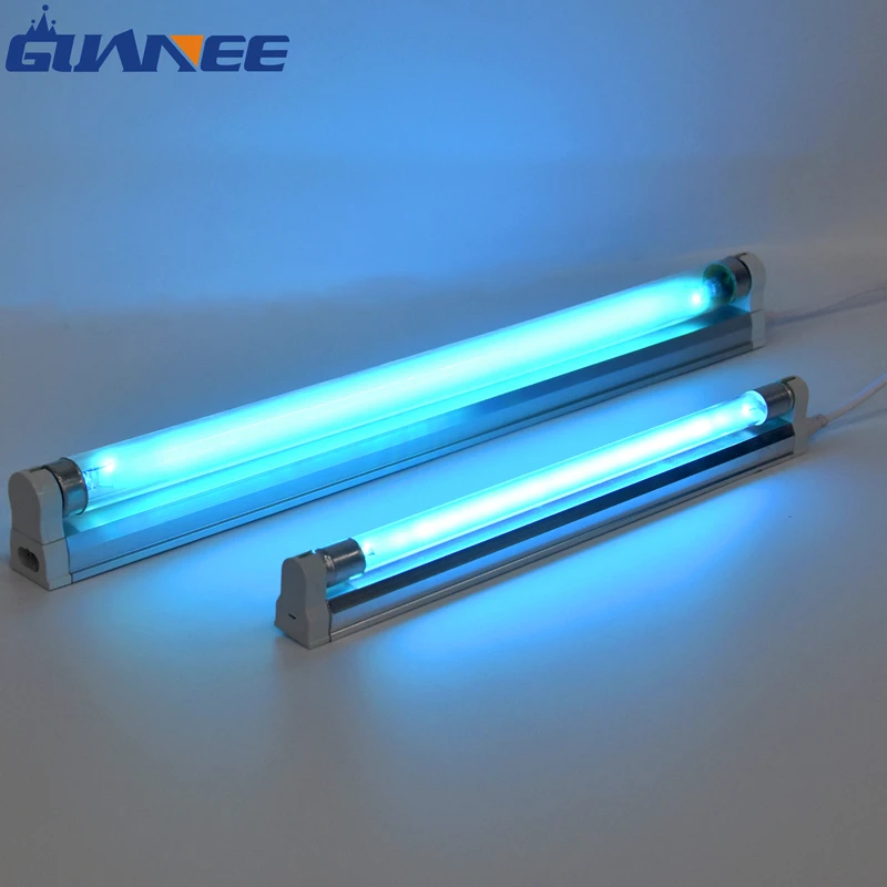 254nm 185nm T5 6W 8W UV lamp fixture T8 15W 18W 30W 36W 75W UV-C light UV fixture with Frame and plug 230V for sale