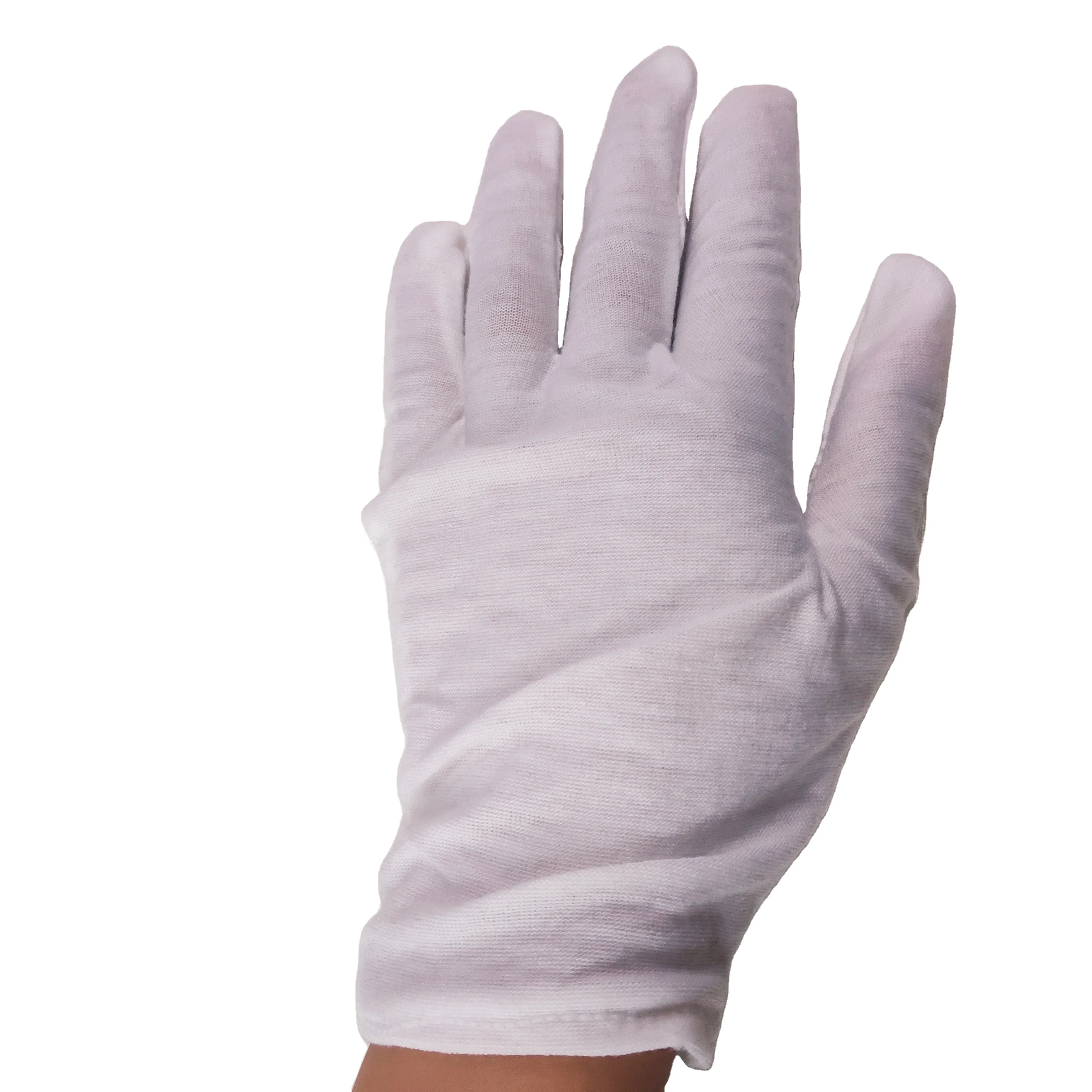 Reusable Gloves Cotton Thin White Bulk 