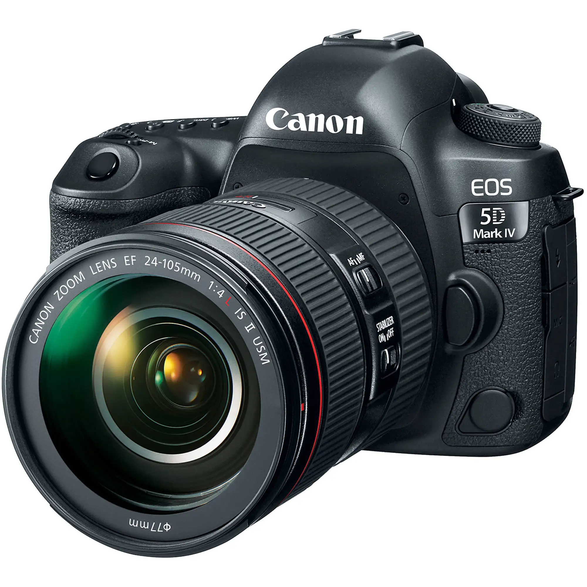 

CANON EOS 5D IV KIT EF 24-105MM F4L IS II USM Lens, Black