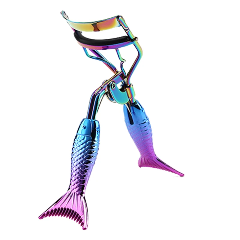 

Advanced custom eyelash curler set for Curly eyelashes Rainbow color eyelash tools