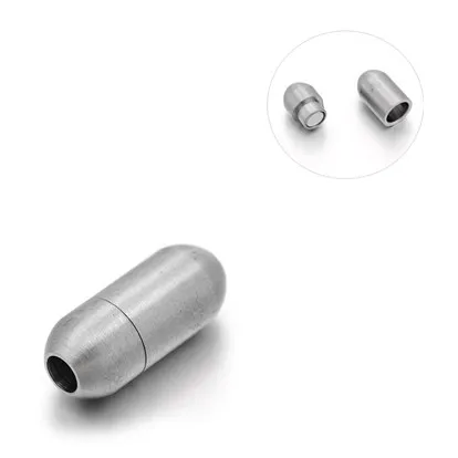 

PadnaHall 304 Stainless Steel Barrel Magnetic Clasps