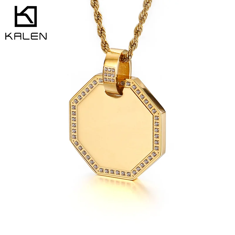 

Manufacturer Wholesale Supply Geometry Accessories Necklace Women Stainless Steel Zircon Necklace, Gold,silver