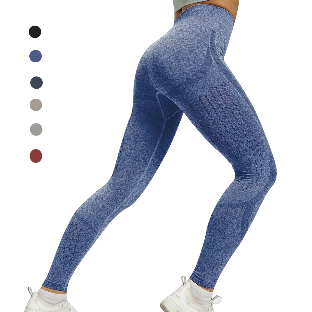 

Seamless Leggings Gym Sport Women High Waist Sports Leggings Running Sport Leggings Fitness Yoga Pants, 5 colors