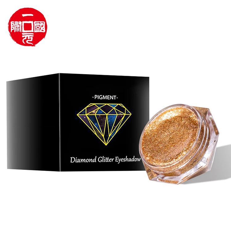 

Private Label Make Up 2021 new 6-color diamond pearlescent liquid eye shadow