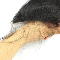 

High Digital Super Thin Film HD Lace Frontal Closure Pre Plucked With Virgin Full Cuticle Aligned Hair