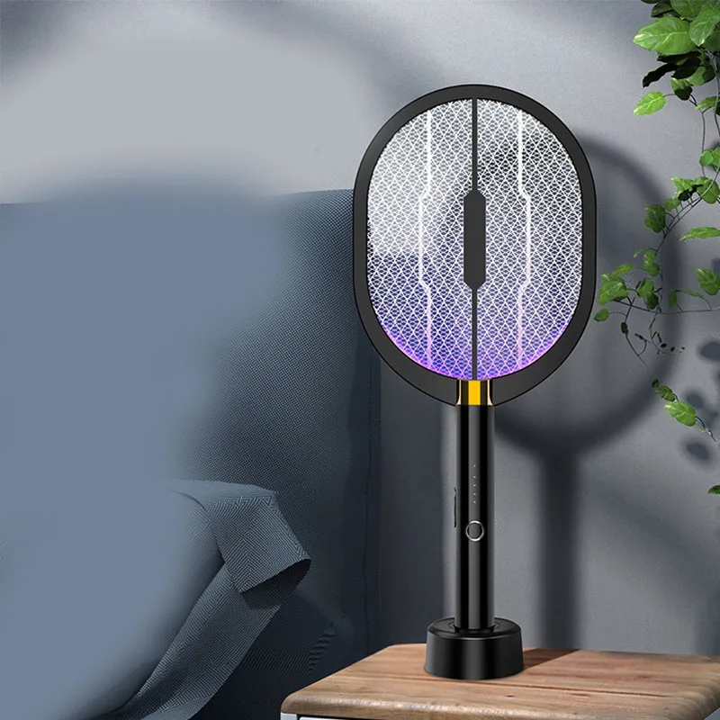 

Guangdong Shenzhen 2 in 1 mosquito swatter and lamp rechargeable battery electric fly swatter mosquitoes trap