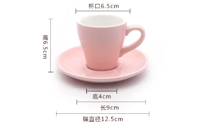 200ml European creative marble vein porcelain coffee cup and saucer set with gold rim