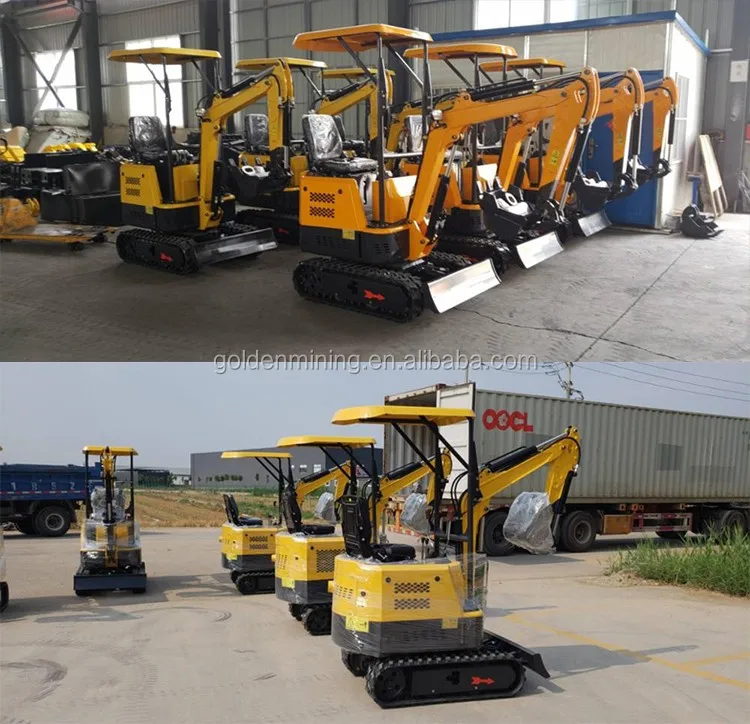 Mini bagger digger micro excavator with import diesel engine  