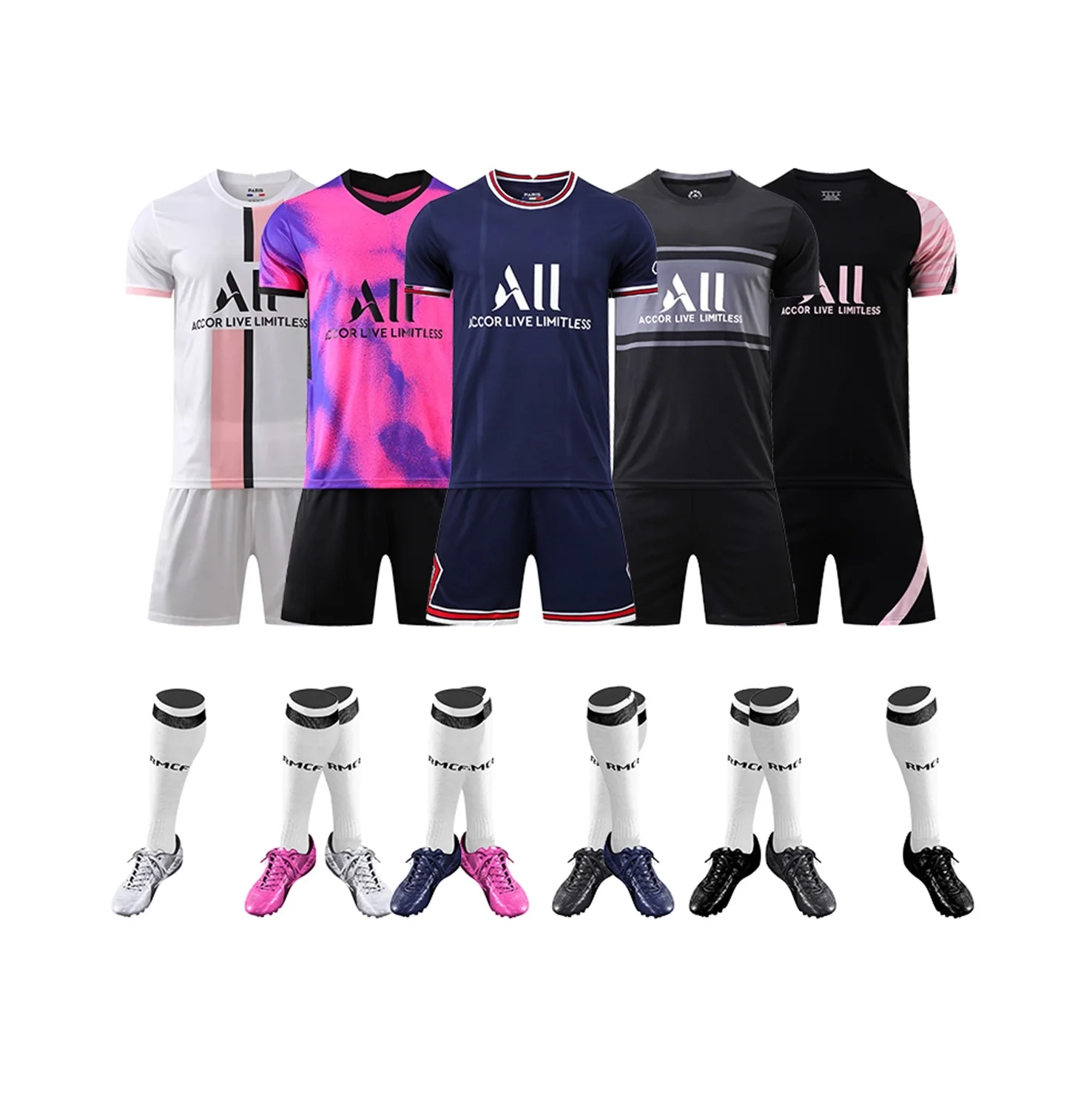 

Factory Price Custom Wear Training Kits Short Sleeve Soccer Jersey