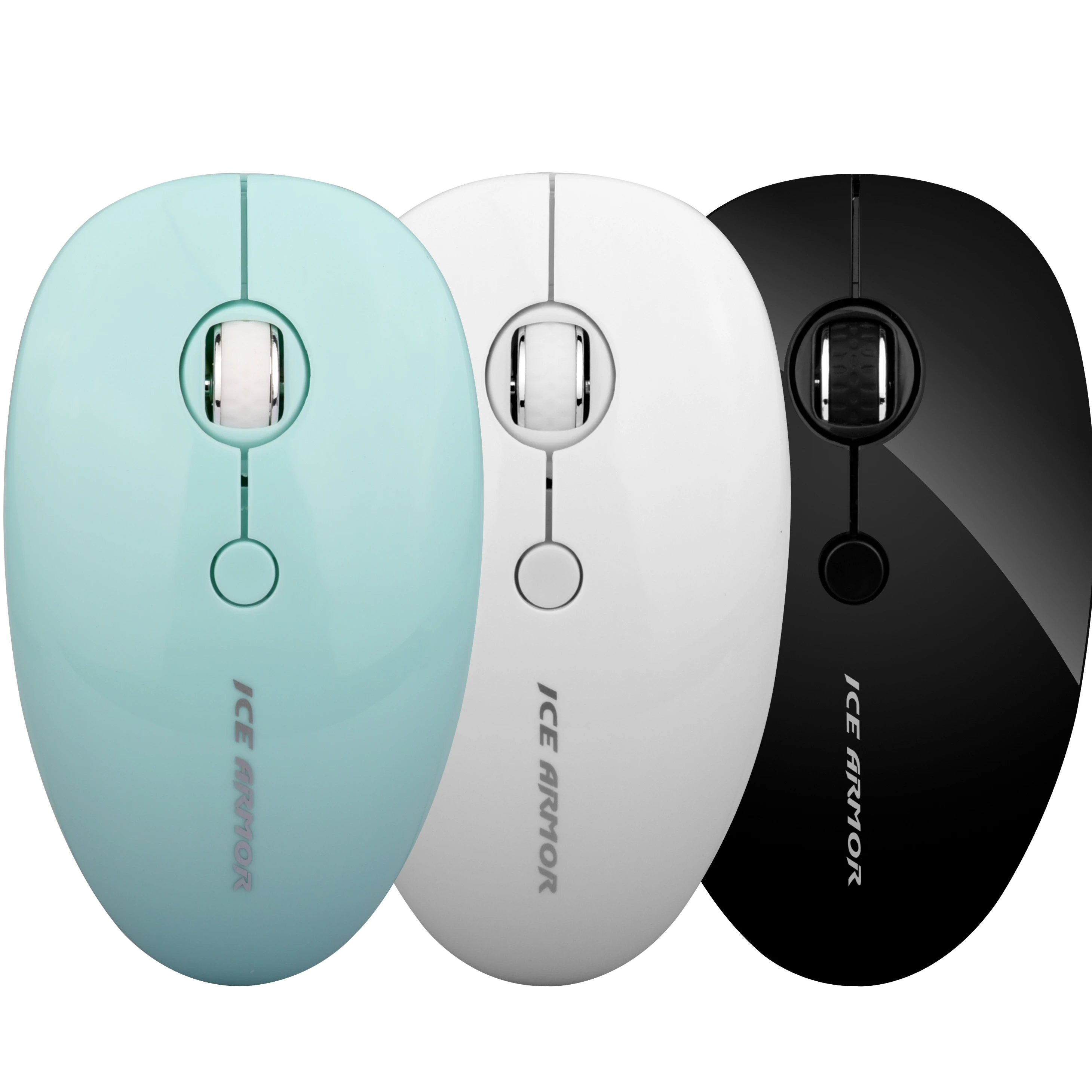 

Cozy DML ICE ARMOR X2 Two-way Wireless Free Movement Within 10M Distance 2.4G Wireless Business Mouse