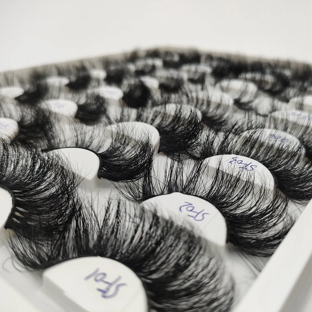 

Private Label Mink Lashes Super Fluffy Mink Lashes Bulk Mink Lashes