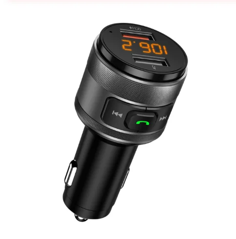 

C57 Quick charge 3.0 Car BT FM Transmitter Dual USB Ports Car Charger FM Modulator MP3 Player Car Lighter Handfree