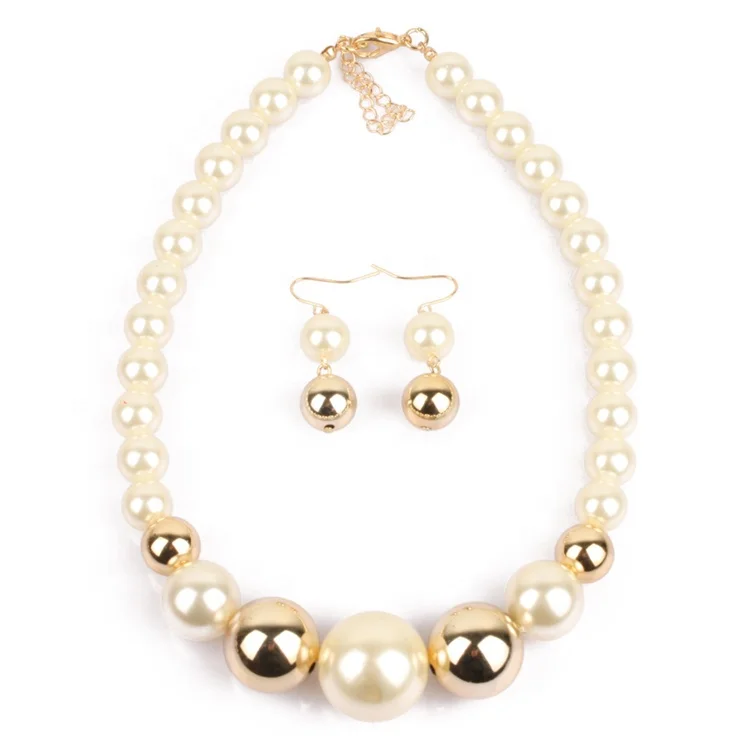 

Fashion Women Newest keshi pearl necklace girl jewelry set
