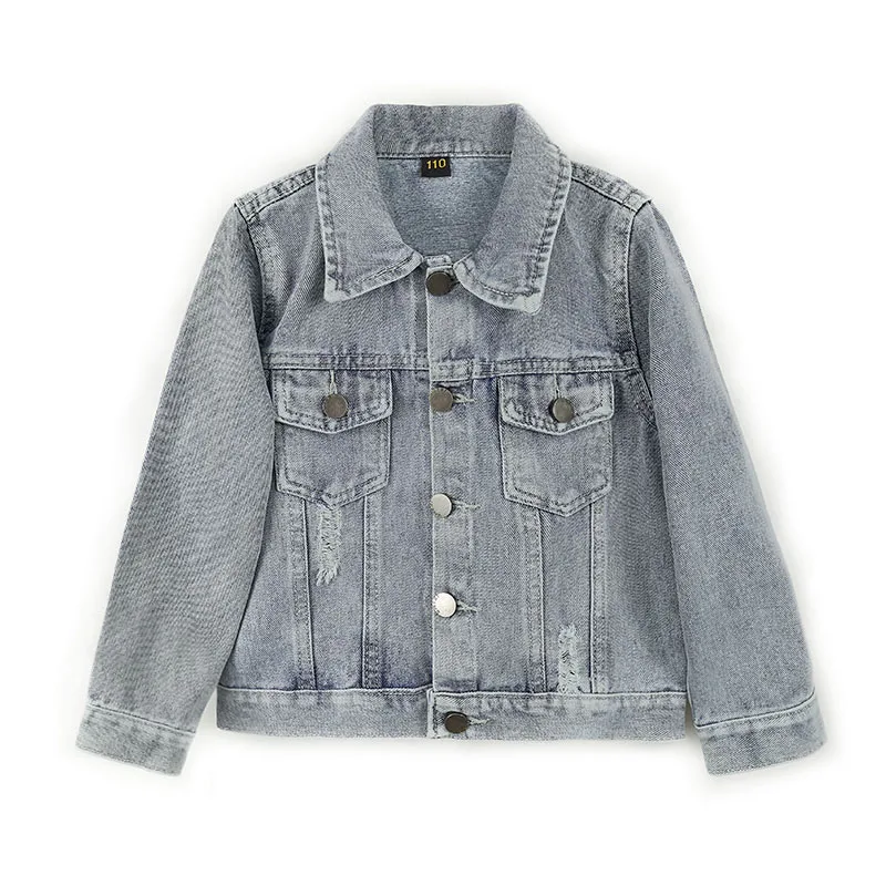 

Wholesale custom new fashion boys denim jackets