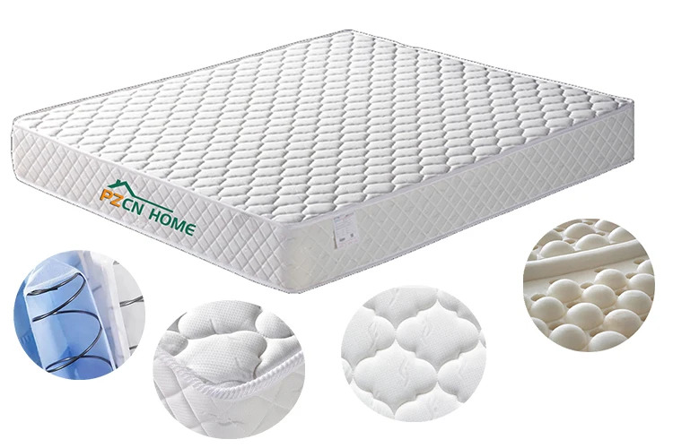 Factory direct sale natural latex mattress, boxed, support and decompression, breathable soft fabric, medium firm touch, milky w