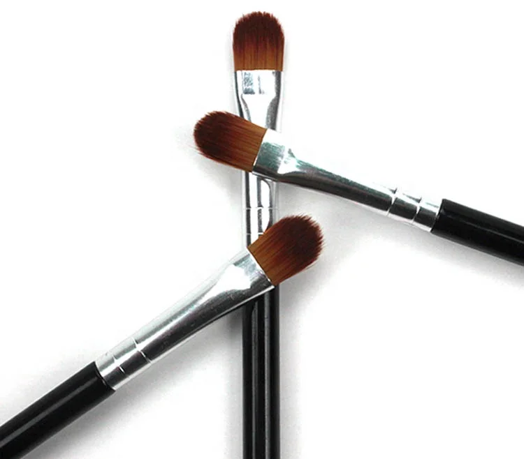 
Factory wholesale brush private label single mini flat eyeshadow brush concealer makeup brush 