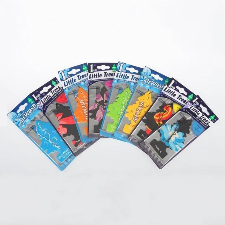 
Customized perfume card Air Refreshing Card paper Car Freshener 