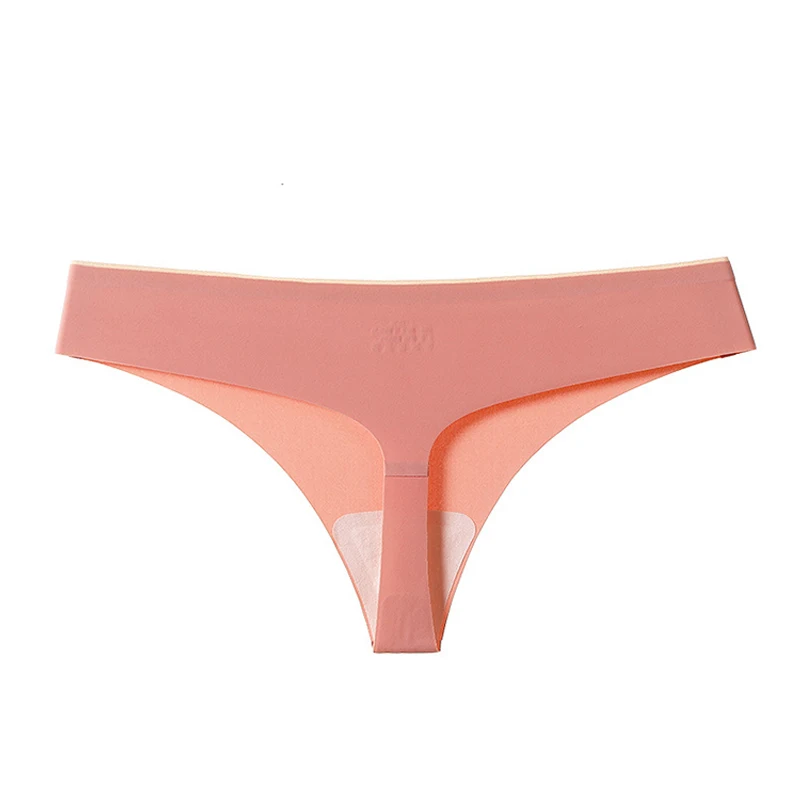 

Women's underwear Seamless exercise fitness wide waist mid waist briefs spandex thongs, 6 colors