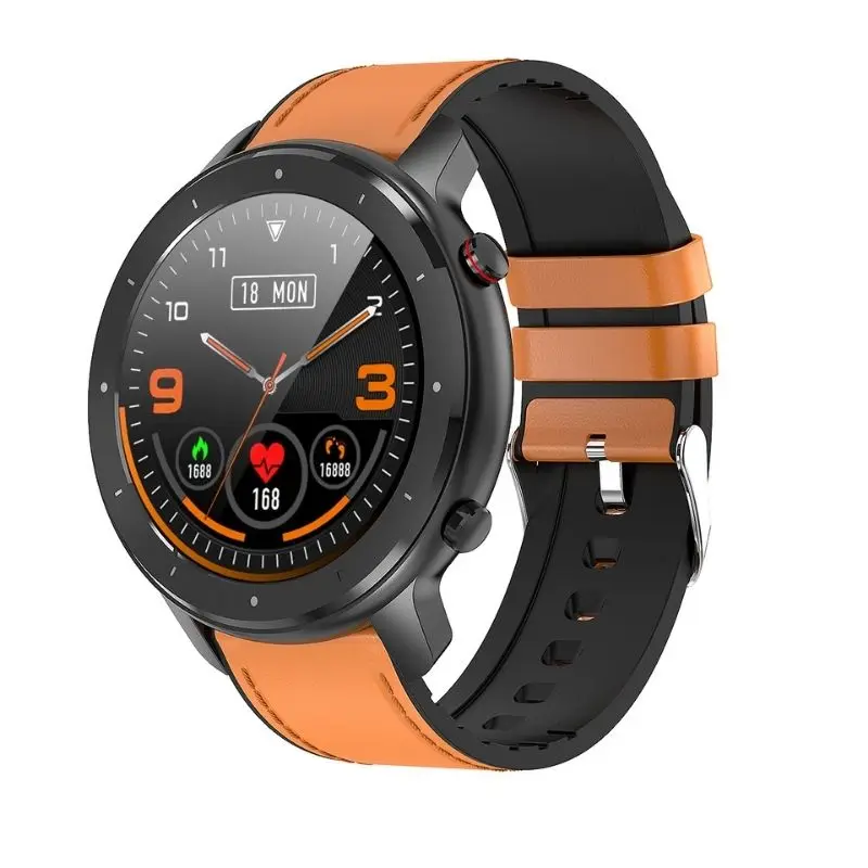 

F12 business smart watch low power 4 lamp heart rate sensor real-time monitoring of heart rate ip68 waterproof smartwatches