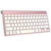 78 keys 2.4g wireless keyboard Metal Aluminum material bluetooth wireless keyboard for ipad with korean