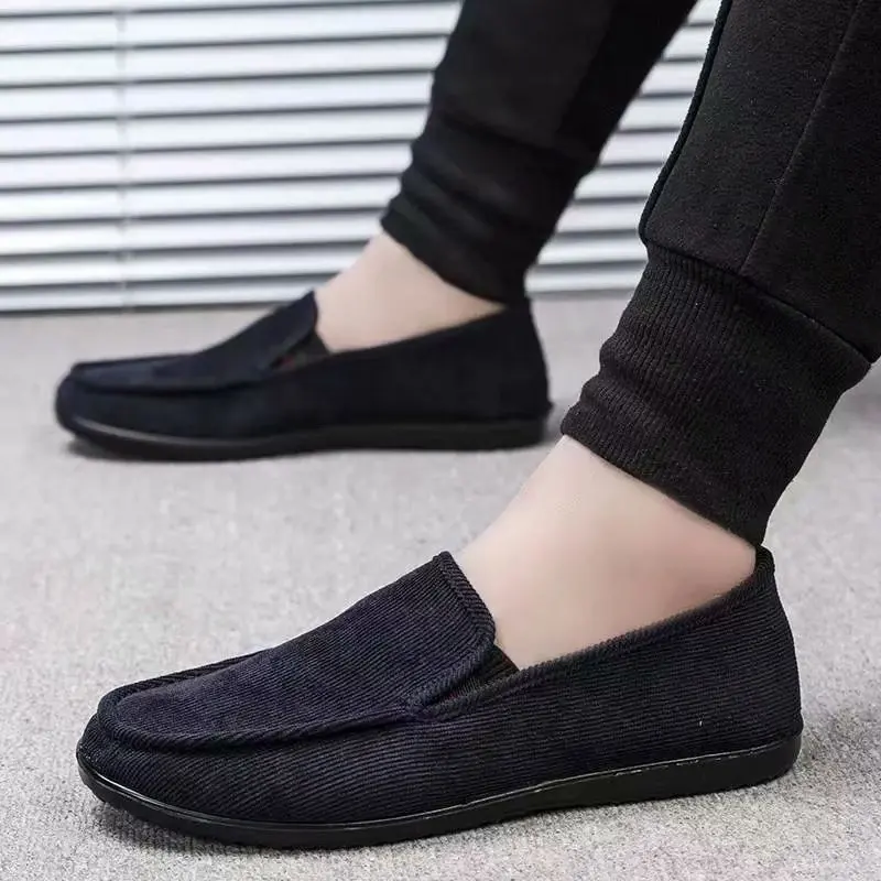 

2021 summer new men's cloth shoes light casual shoes work driving shoes fashionable