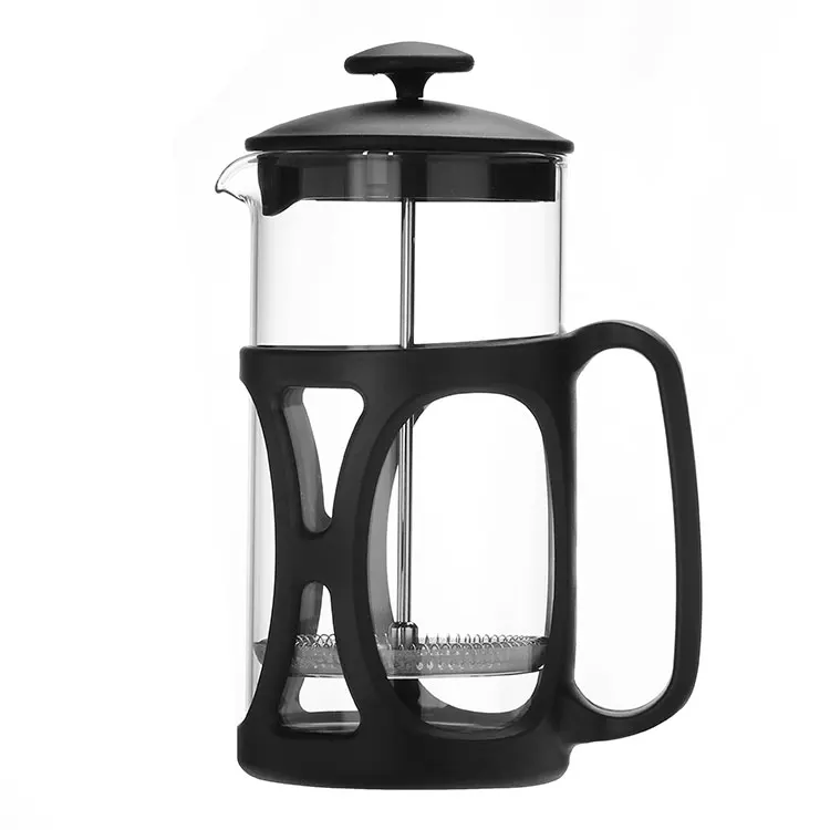 

Multiple colour 600ml travel thermal coffee french press china