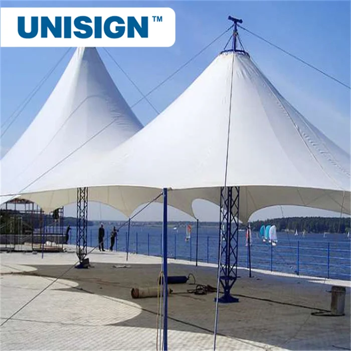 
Light Steel Frame Structure Rain Shade Tensile Membrane Structure Material,Canopy Tent Shelter Fabric 
