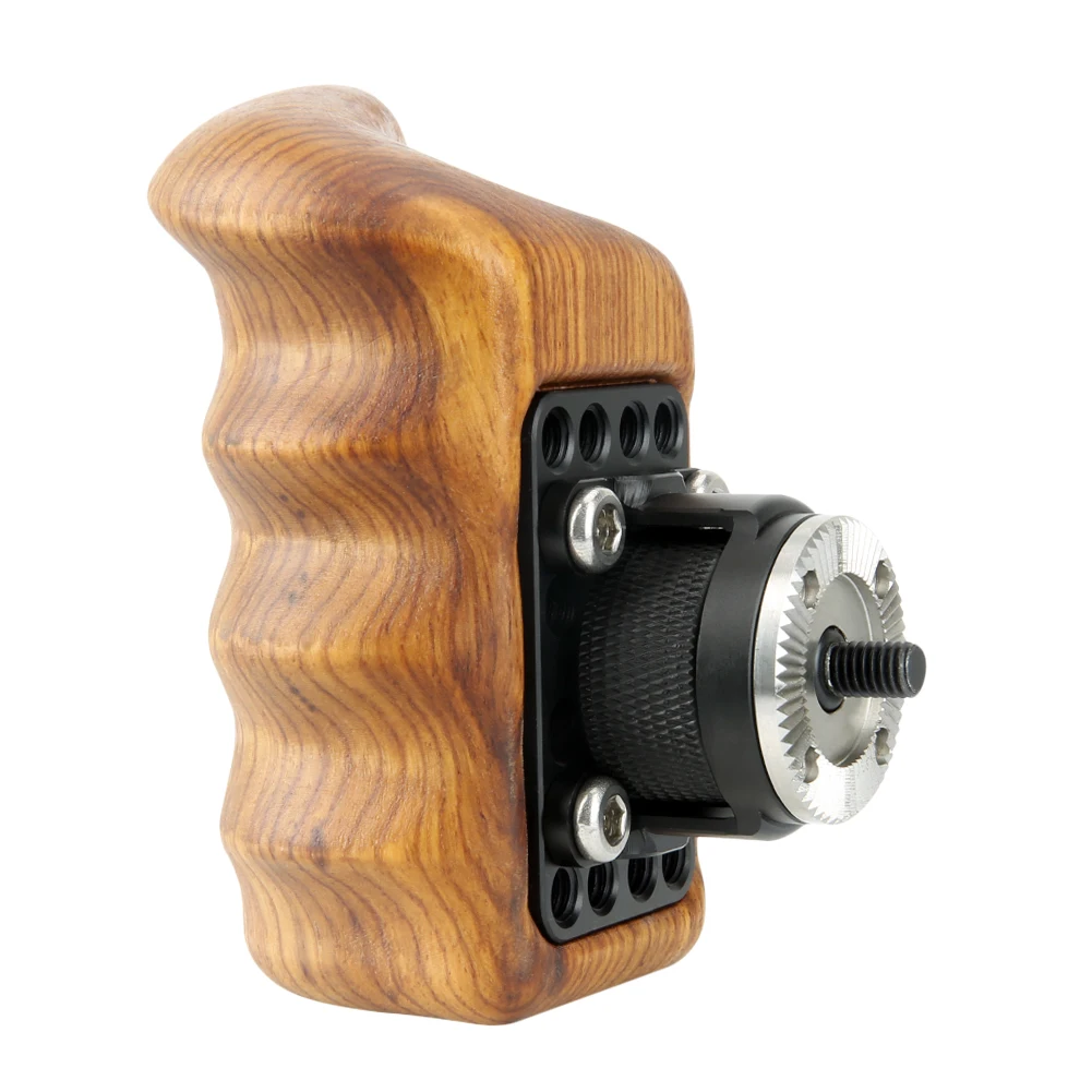 

NICEYRIG Camera Wooden Handle Grip with Arri Rosette (right)