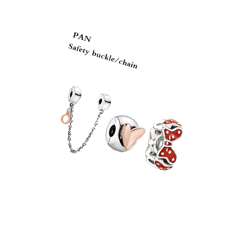 

FAHMI 925 Silver Jewellery Fashion New Charm Design Girl Simple Charm Fit Original jewelry bracelet piercing jewelry