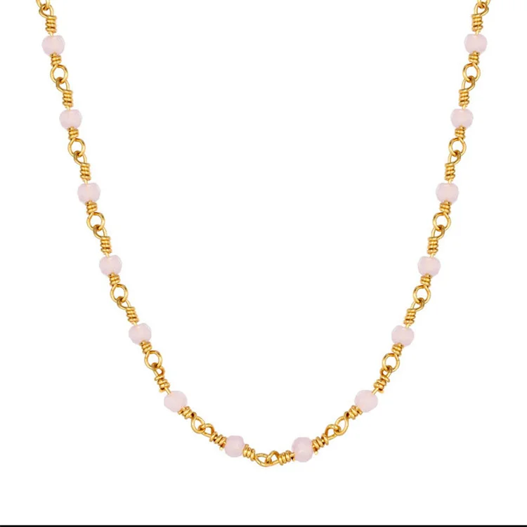 

Wholesale gold plated 40cm+5cm figaro chains for jewelry making necklace gold chain for men women