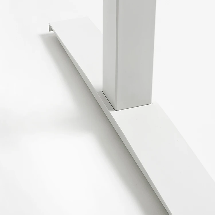
Electric Height rising Adjustable steel 3 stage Table lift Base Leg for Sit to Stand up standing motorized white office Desk 