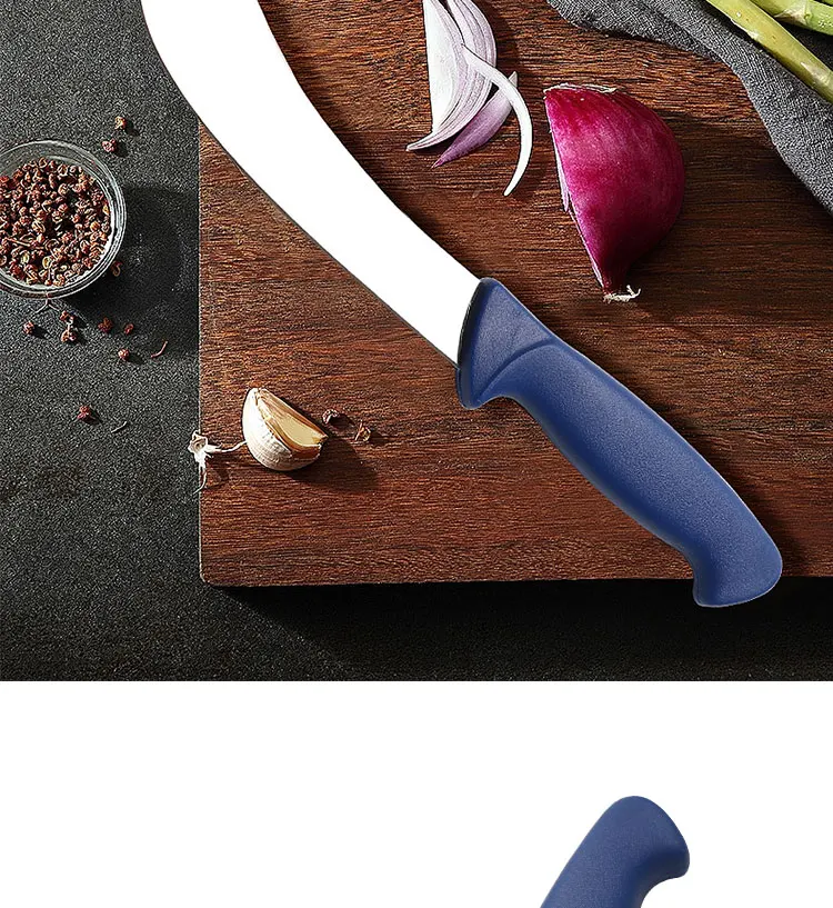 Professional Beef Skinning Knife 7 Inch Stainless Steel Blade Butcher