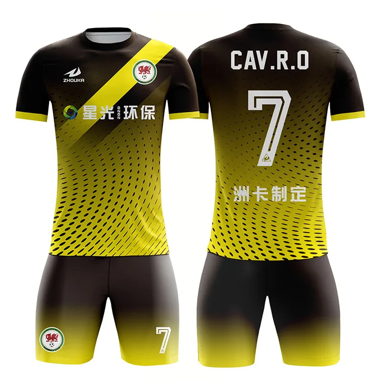 

youth Sports Football manufacturers wholesale inexpensive design cheap soccer jersey set