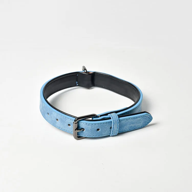 

Collar De Perro Customised Designers Vegan Metal Buckle Luxury Spike Leather Dog Collars, As picture shows