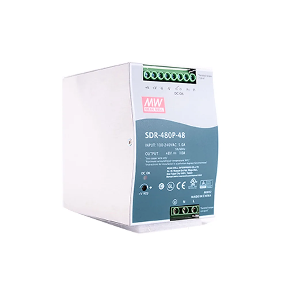 MW Mean Well SDR-240-48 48V 5A 240W Single Output Industrial DIN Rail with PFC Function Power Supply 
