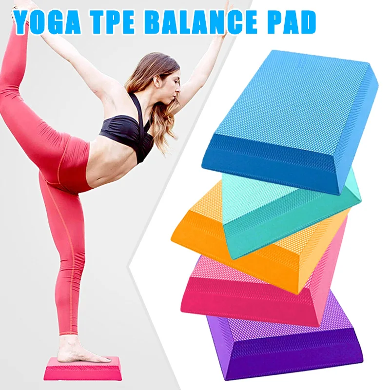 

Newly Balance Pad Board Tpe Mat Stability Cushion Exercise Trainer Anti-slip For Training Yoga Accessories